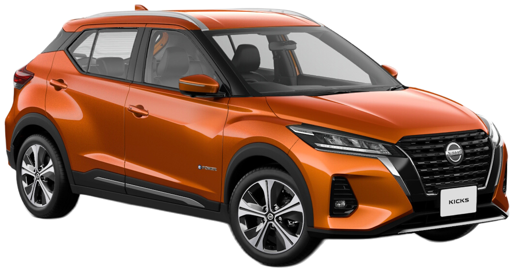 Nissan Kicks — ภาพรถจาก Nissan Thailand official historical Kicks MY23 turntable imagery